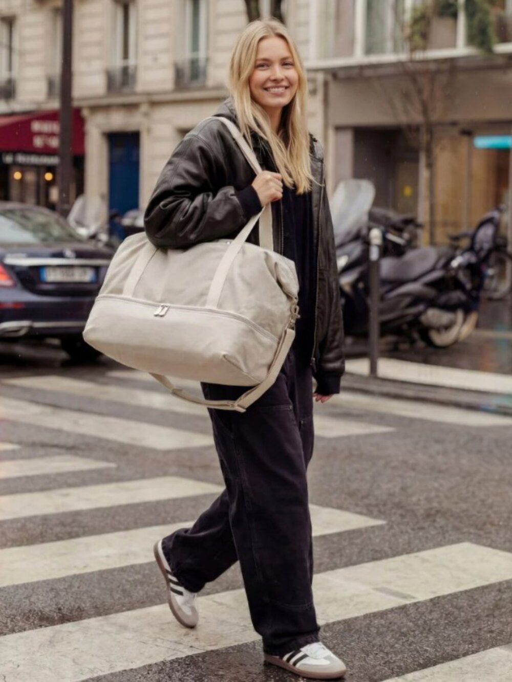 Lo & Sons Catalina Deluxe Weekender Bag – Dove Grey